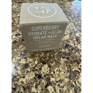 YOUTH TO THE PEOPLE Superberry Hydrate + Glow Dream Mask .5 oz 15 mL